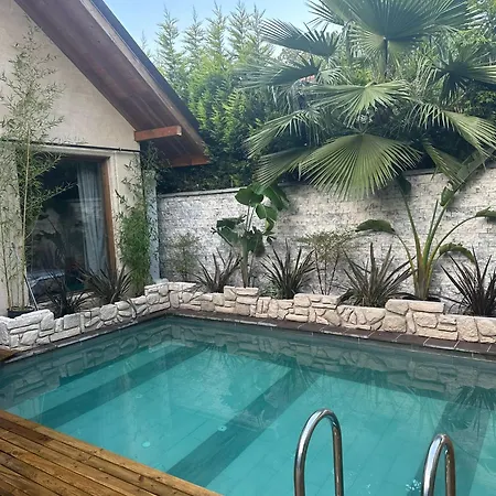 Detached Stone House With Hot Pool Kirkpinar Sapanca